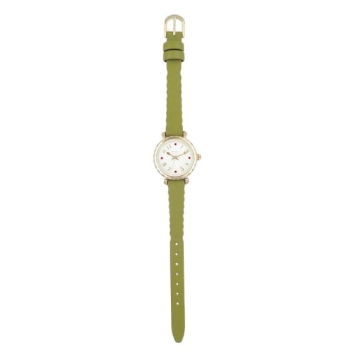 Tea Spoon Sweets Belt Watch N03324A-1 GR Women's Green