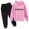 FEAR OF GOD Duplex Essentials Children's Suit Chest Hot Printing Children's Hoodie T