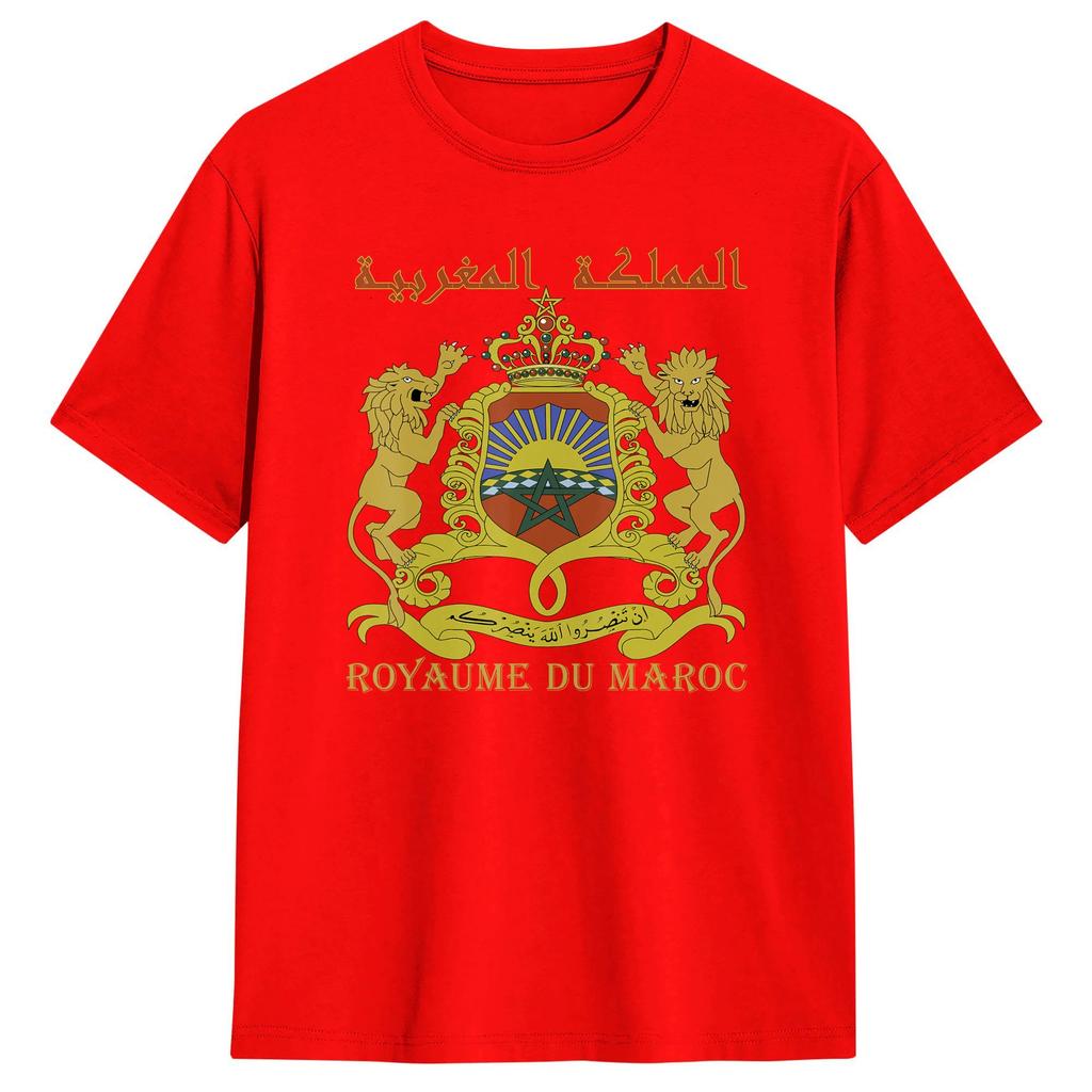 Amazing Kingdom Of Morocco Tshirts Unisex Round Collar 100 Cotton T Shirts Short Sleeve Tees Plus Size Tops