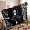 Warm Flannel BlanketEdward Scissorhands Soft Cozy Throw Blanket for Bedroom Couch