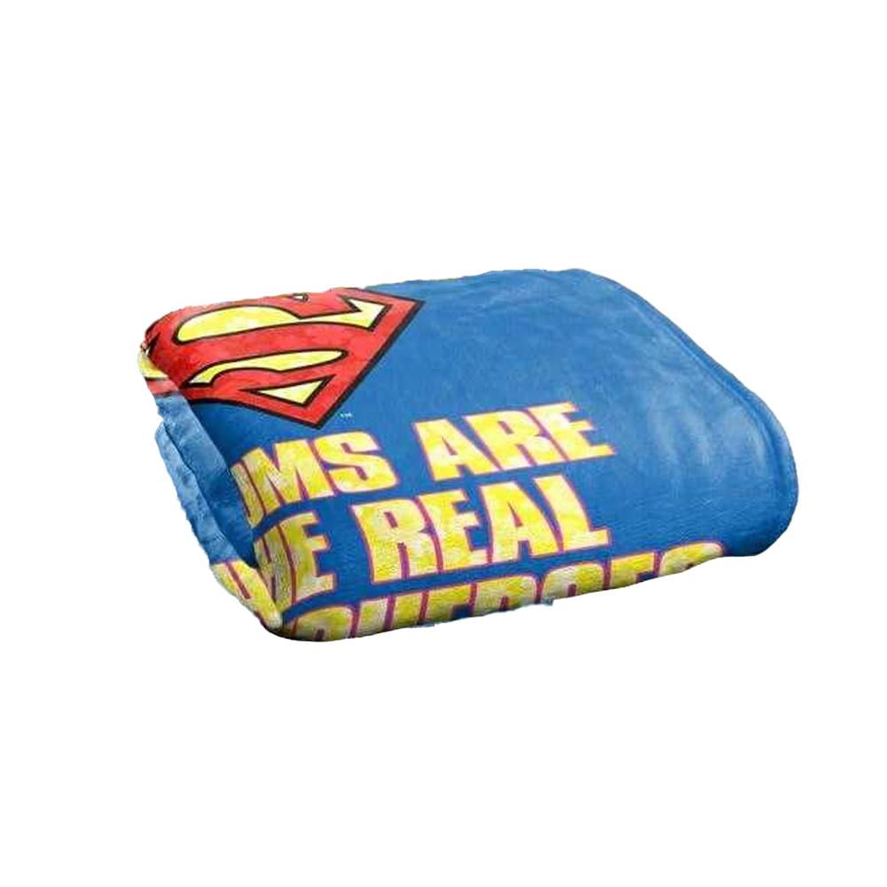 SUPERMAN Moms Are The Real Superheroes Mothers Day Blanket