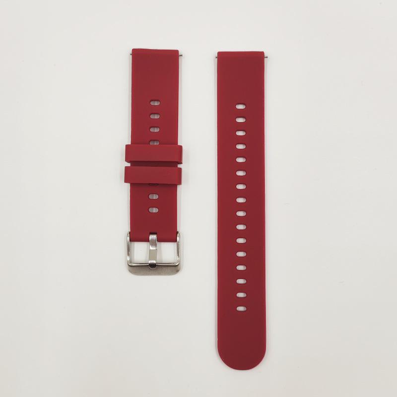 In-Stock 20mm/22mm Silicone Quick-Release Watch Band for Huawei & Samsung Watches