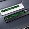 Car Temporary Parking Plate Mini Temporary Car Phone Number Plate Glow and Car Phone Number Plate for SUV and Car