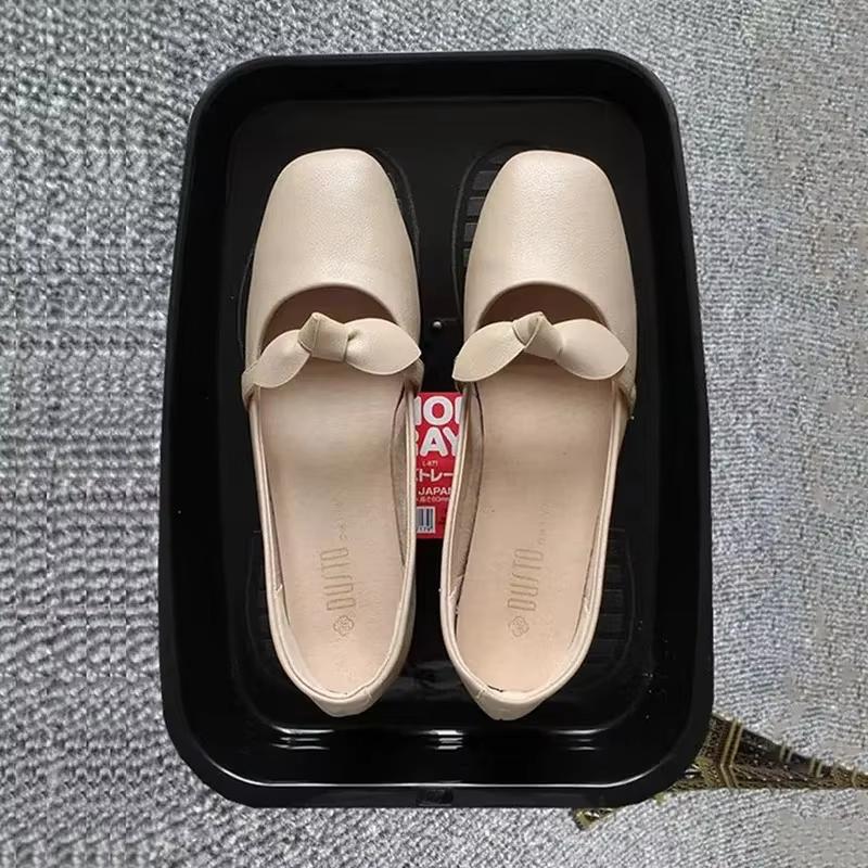 1/2/4pcs Portable Shoe Storage Tray Plastic Durable Shoe Storage Container Car Interior Shoe Storage Box Vehicle Organizer