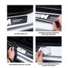 Car Door Carbon Fiber Sill Anti Scratch Protect Strip Sticker For BMW 1 3 5 7 Series M F01 F20 F10 F13 E52 E53 E60 E93 ZS4