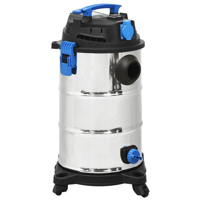 Aspirateur sec et humide 1200 W 30 L Argenté