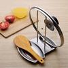 Silver/Gold Lid and Spoon Rest Shelf Stable Pan Cover Lid Rack Pot Lid Rack  Kitchen