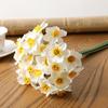 6PCS/Bundle Gift Party Supplies Home Decoration Lifelike Daffodils Floral Arrangement Simulation Narcissus Artificial Flower