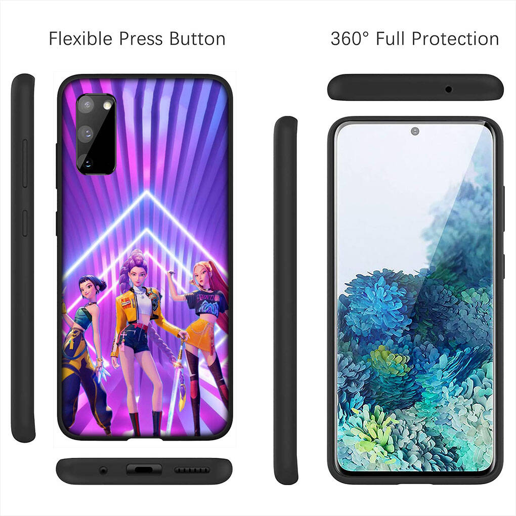 Für Samsung Galaxy S25 S24 S23 S22 Ultra FE Plus A17 A37 A57 A56 A55 A06 A16 A15 A36 A26 A35 A05 A25 A54 A34 Hülle Rumi Mira KPop Dämon Zoey Hunters X