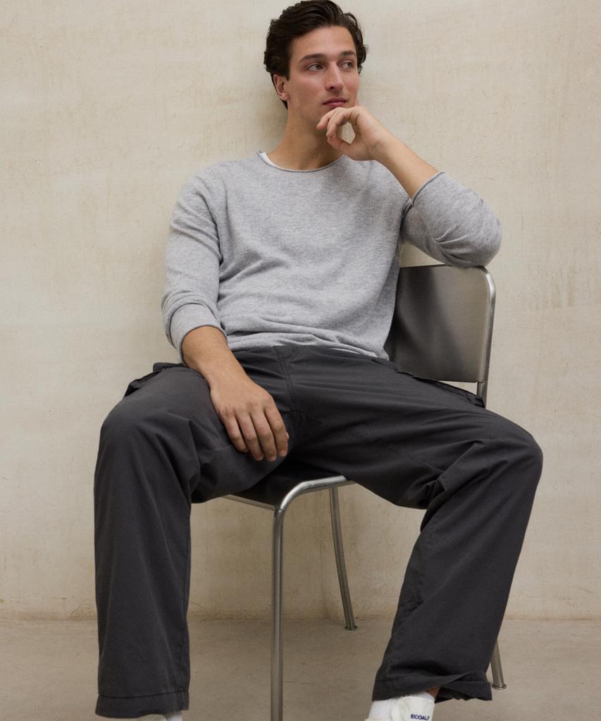 Ekoalpeu Men'S Light Grey Ulan Sweater
