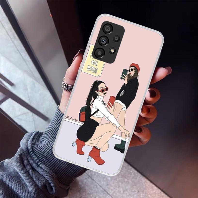 

Girls Best Friends Forever BFF Phone Case For Samsung Galaxy A17 A16 A15 A14 A13 A57 A56 A55 A54 A53 A37 A36 A35 A34 A33 A26 A25 Samsung A36