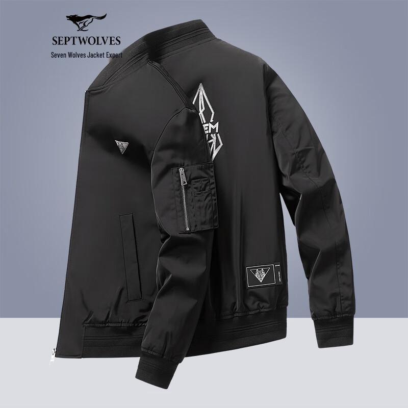 

Septwolves Men s Fashion Casual Baseball Collar Jacket 2XL (180)