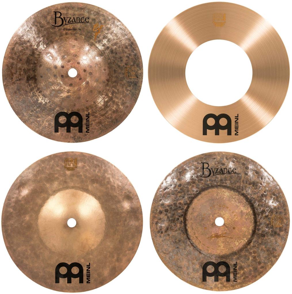MEINL Cymbals Artist Concept Model Benny Greb Crasher Hats 8"/8" AC-CRASHER []