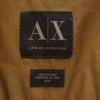 Armani Exchange Long Sleeve Cotton Shirt M Camel Elbow Patch Men's Used