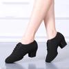 Latin Dance Shoes for Woman Tango Salsa Modern Ballroom Dance Shoes Teacher Oxford Sneakers Zapatos De Mujer Elegantes