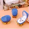 1/2Pcs Velvet Necklaces Box Portable Jewelry Display Holder Storage Case with Stroller Ring Box for Accessories Gift Case