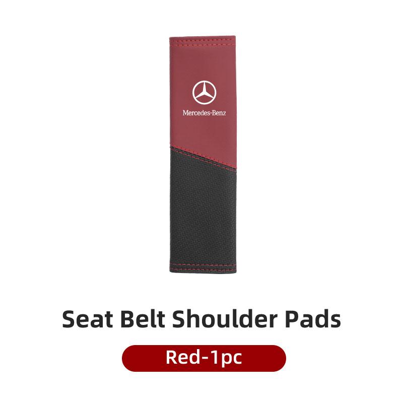 For Mercedes Benz Car Seat Safety Belt Shoulder Cover Spliced Protective Cover CLK GLC W212 C200 C300 W203 W204 W205 W169 W176