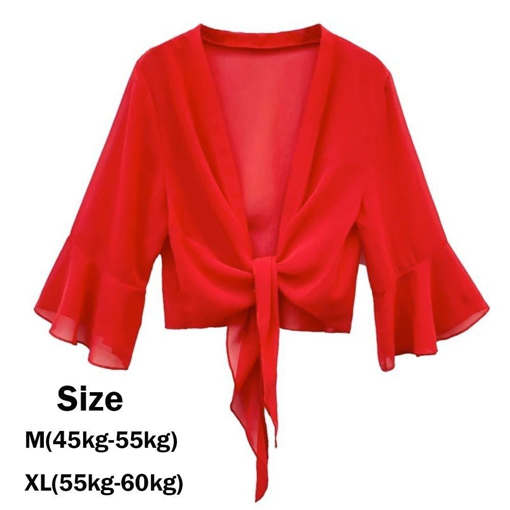 Cloak Chiffon Chiffon Shawl Multicolor Short Thin Coat Tulle Shawl Women