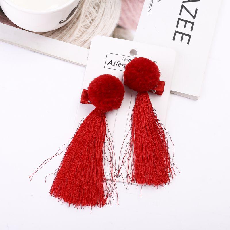 

Cat Headdress Funny Cat Artifact Self-Hi Relieving Stuffy Accessories Physically Consuming Cat Toys Trick Spoof Pet Supplies Red big hair ball clip