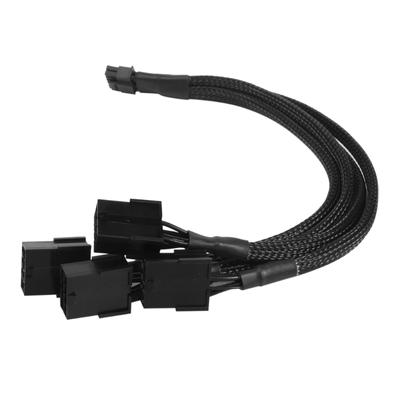 For RTX4000 Series 4x 8Pin Female To PCIE 5.0 12+4 16Pin Video Card Cable 12VHPWR PCIE 5.0 Straight Head Cable