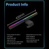 USB Computer Monitor Light Bar Stepless Dimming Screen Hanging Light RGB Backlight Gaming Atmosphere Desk Lamp Monitor Light Bar