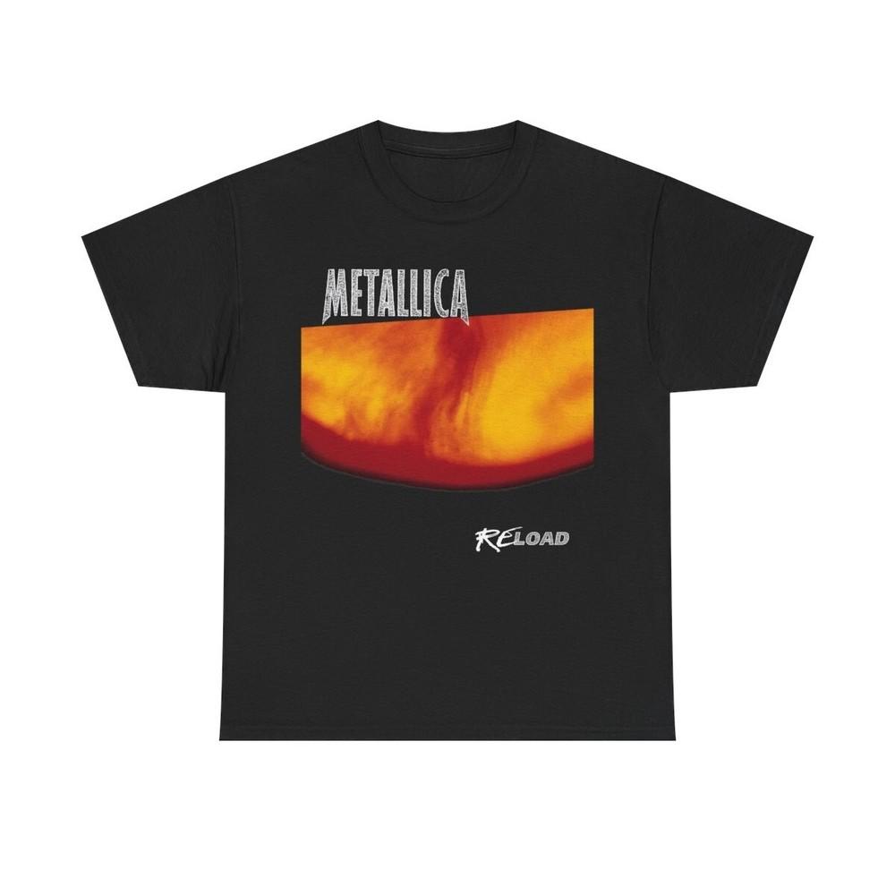 Metallica ReLoad Album Metal New Black T-Shirt Unisex T-Shirt M
