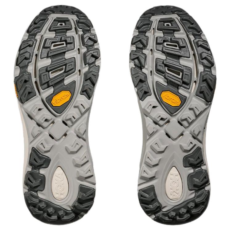 New HOKA ONE ONE Mafate Speed 2 Abrasion Resistant Low Top Casual Running Shoes Unisex Gray 1126851-CYLB