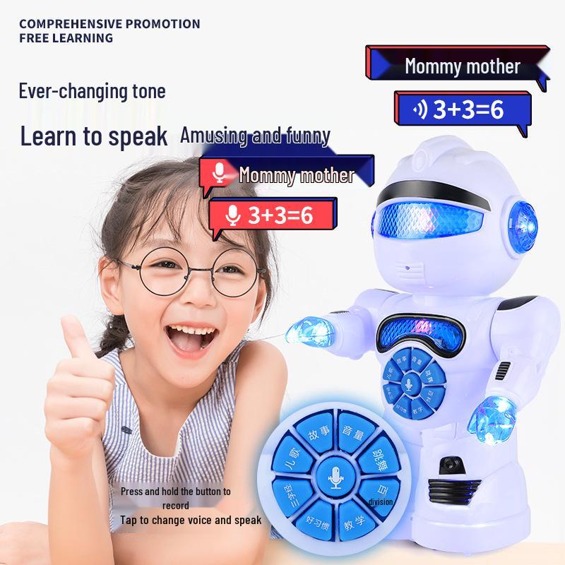 Smart Talking Remote Control Robot - Durable, Walking, Dancing Educational Toy for Boys and Girls