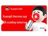 Kuangdi Vacuum Insulated Double-Layer Titanium Cup, Business Couple's Gift with Printing