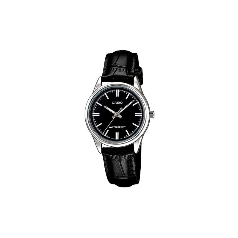 

Casio Classic Pointer Series Fashionable Retro Simple Waterproof Quartz Movement Leather Strap Japanese and Korean Watch Women s Watch LTP-V005L-1A чорний