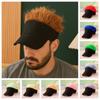 Multicolor Wig Hat Lightweight Men's Sunshade Cap Funny Hairpiece Baseball Cap  Cosplay