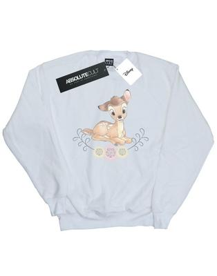 Moletom aquarela Bambi para meninas