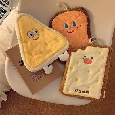 Cute Cartoon Hanging Hand Towel - Absorbent, Thickened Bathroom or Kitchen Dishcloth
