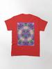 Pentangle Pastel Shades Multicolored Kaleidoscope Pentangle Pattern 10 Classic T-Shirt