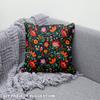 Royal Samt Stoff Polyester Zum Nähen - Motiv Blumen - Rdx2077