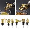 Alloy+Silicone Wine Aerator Pourer Spout Wine Decanters Elephant Wine Stoppers Decanter Pourer Liquor Decanter Bottles 5