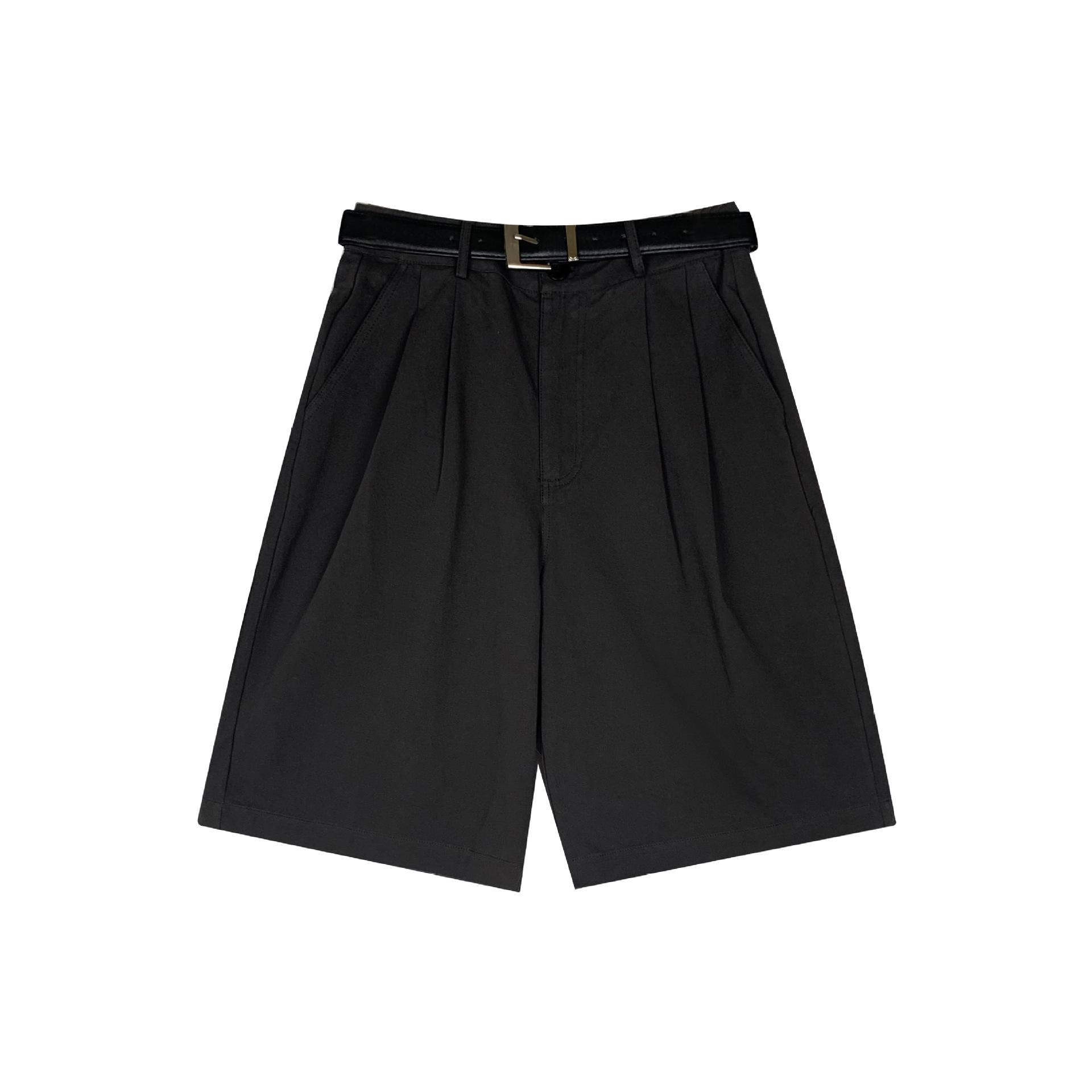 Women s Spring Casual Loose Wide-Leg Cropped Pants - Korean Style Large