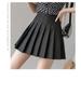 Japanese College Style High Waist Pleated A-Line Skirt - Anti-Exposure, Slimming Summer Short Skirt for Students