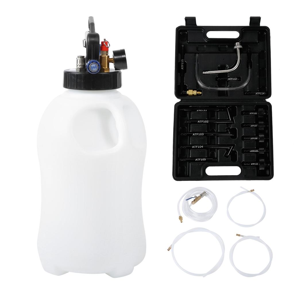 10L Pneumatic Automatic Transmission Oil Filling Dispenser Gear Box Oil Fluid Change Tool Kit