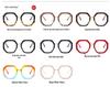2022 Polygon Eyeglass Frame: Anti-Blue Light, Hollowed Sides, Trendy European & American Design