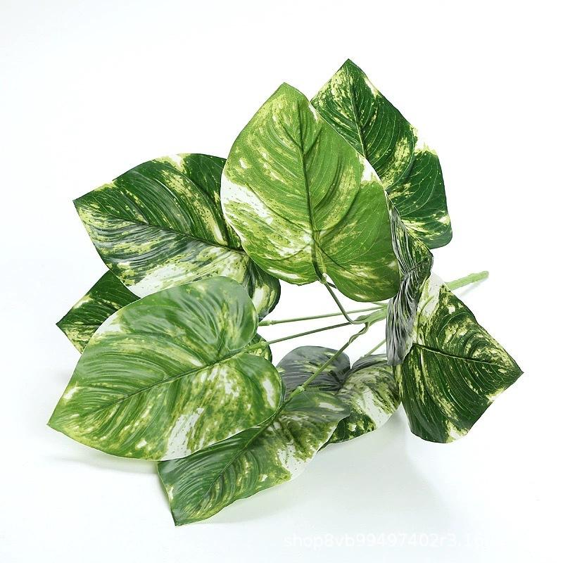 Simulation Plant Wall Green Plant Background Wall Flower Arrangement With Material Fake Flower Green Dill Living Room Small Potted Plant Decorative