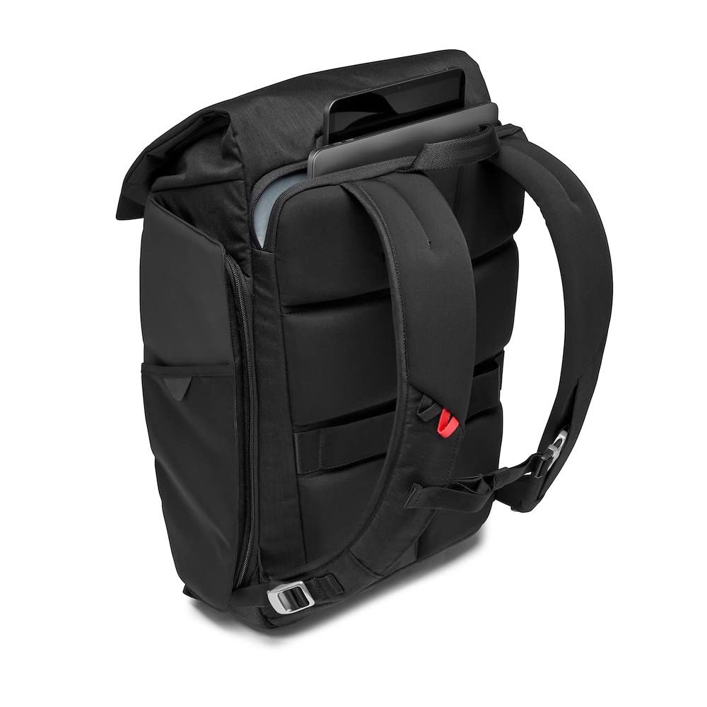 Manfrotto MB Chicago Kamerarucksack, vielseitige Tasche für Reisen, CH-BP-50, mittelgroß, Tagesrucksack/Foto-DSLR, spiegellose Kameras, Laptops, Objektive, Ausrüstung,
