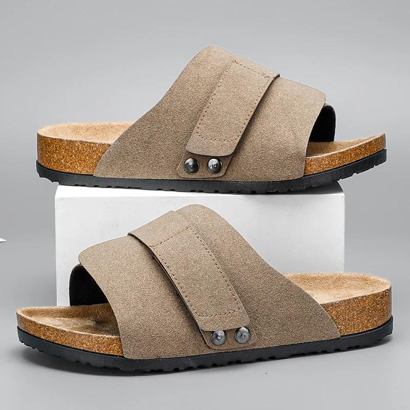 Fashion Men Shoes Outdoors Luxury Sandals for Men Breathable Thick Bottom Unisex Soft Non-slip Women Sandals Summer 2024 Beach Shoes
