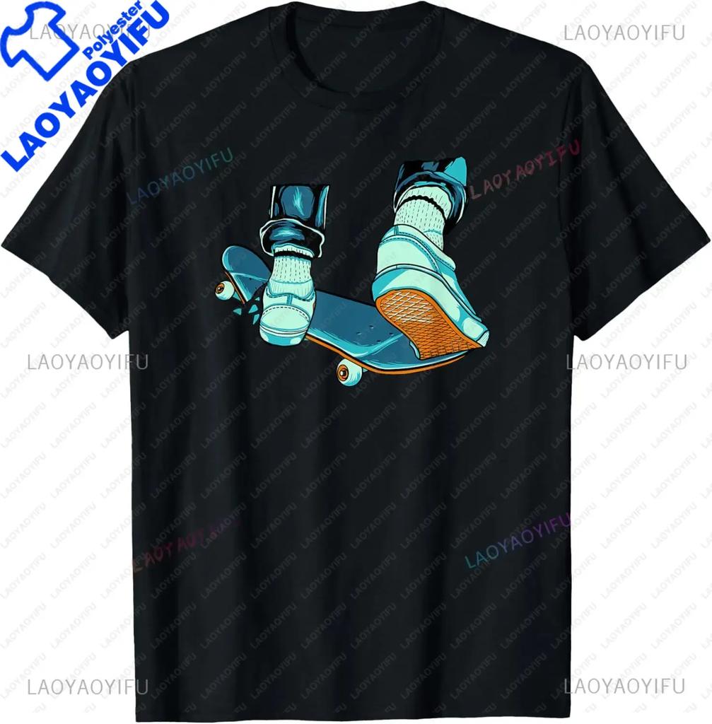 Skateboard Skateboarder  Skateboarding Skater TShirt Unisex Summer Streetwear Tops Graphic T Shirts Camisas Streetwear