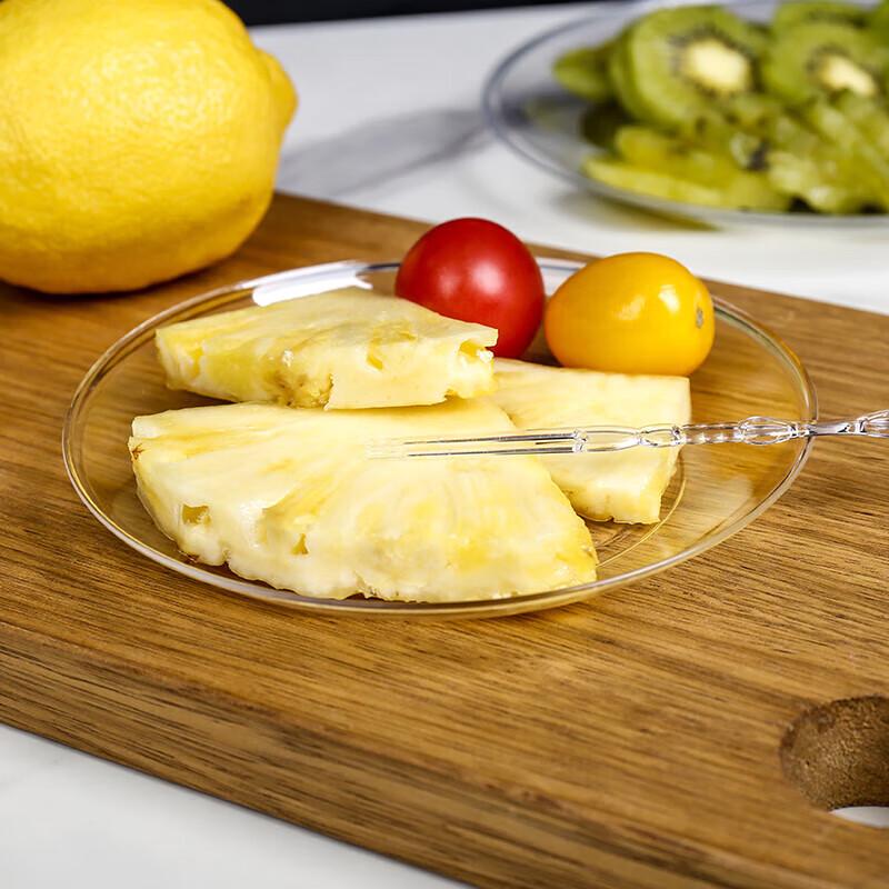 Jinwuyuan Disposable Crystal-Look Plastic Plates