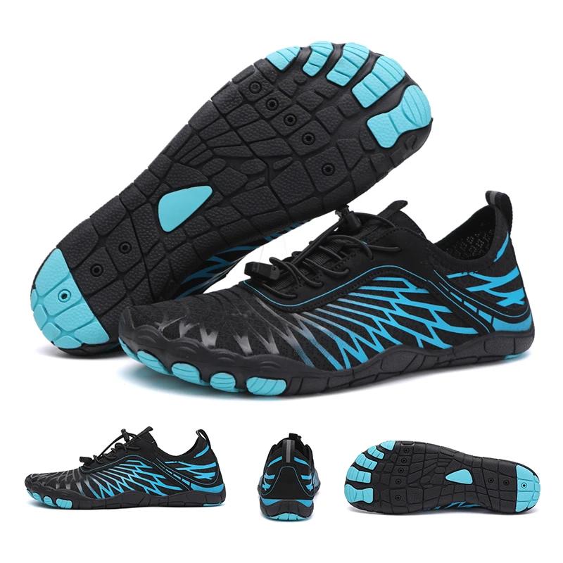 New Men’s Running Sneakers Swimming Trainers Zero Drop Shoes High Quality Aqua Barefoot Shoes Walking Wide Barefoot Water Shoes