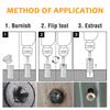 6pcs Damaged Screw Extractor Drill Bit Set Easily Take Out Broken Screw Bolt Remover Stripped Screws Extractor Demolition Tools