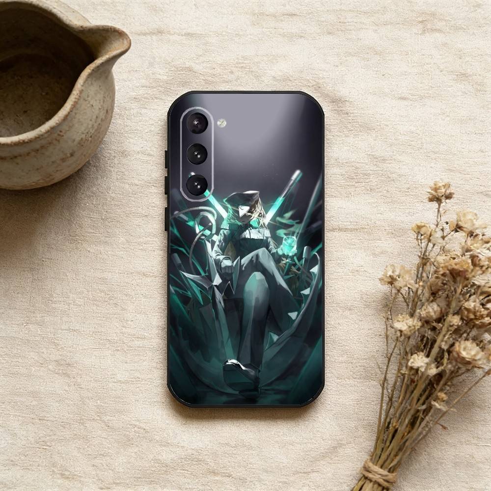 Game L-Limbus C-Company Phone Case For Samsung Galaxy A73,21,22,32,71,53,52,51,80,5G Soft Black Cover