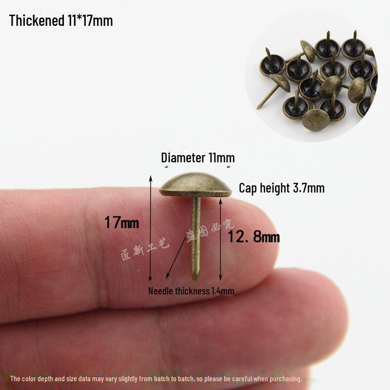 Antike Eisenblase Dekorative Rundkopf Sofanägel für DIY Möbel und Weich-/Hartverpackungen