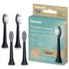 Brossettes de rechange - BEURER - Classic Clean - 4 pièces - Couleur noire - Pour adultes